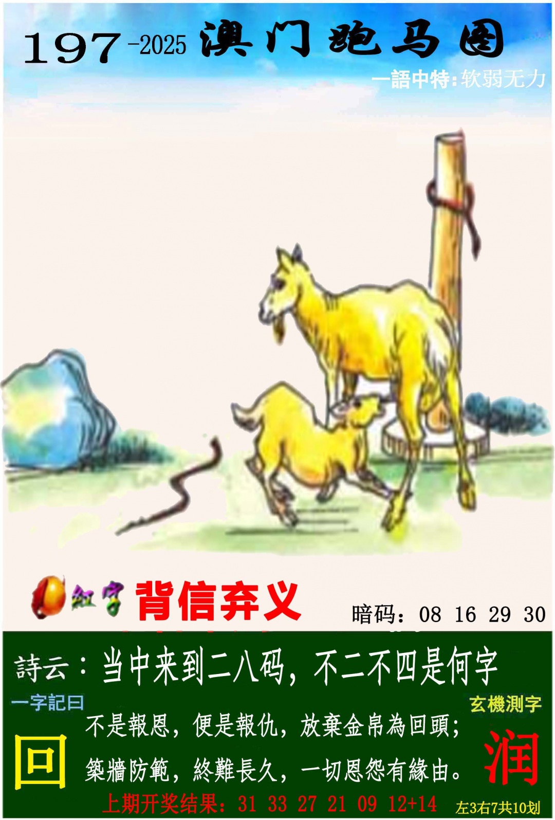 跑马图